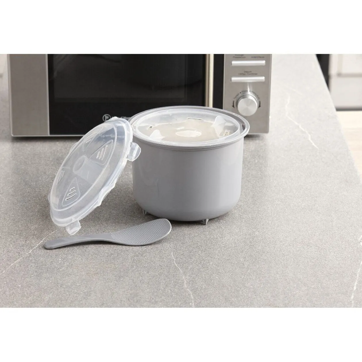 Cuiseur à riz vapeur micro-ondes 2 L