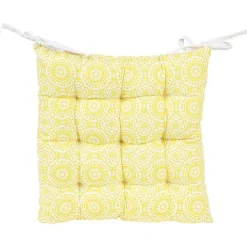 Dessus de chaise imprimée 40x40 cm