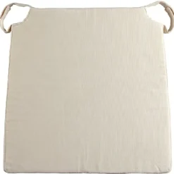 Dessus de chaise uni blanc