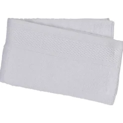 Drap de bain en coton blanc 90x150 cm
