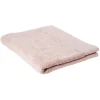 Drap de bain en coton rose 90x150 cm