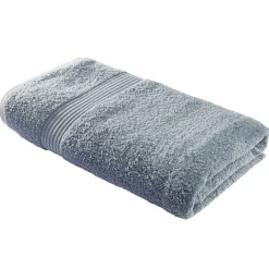 Drap de bain 70x130cm coton gris denim