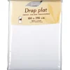 Drap de lit 1 personne blanc