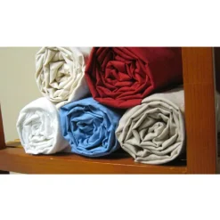 Drap housse 1 place blanc