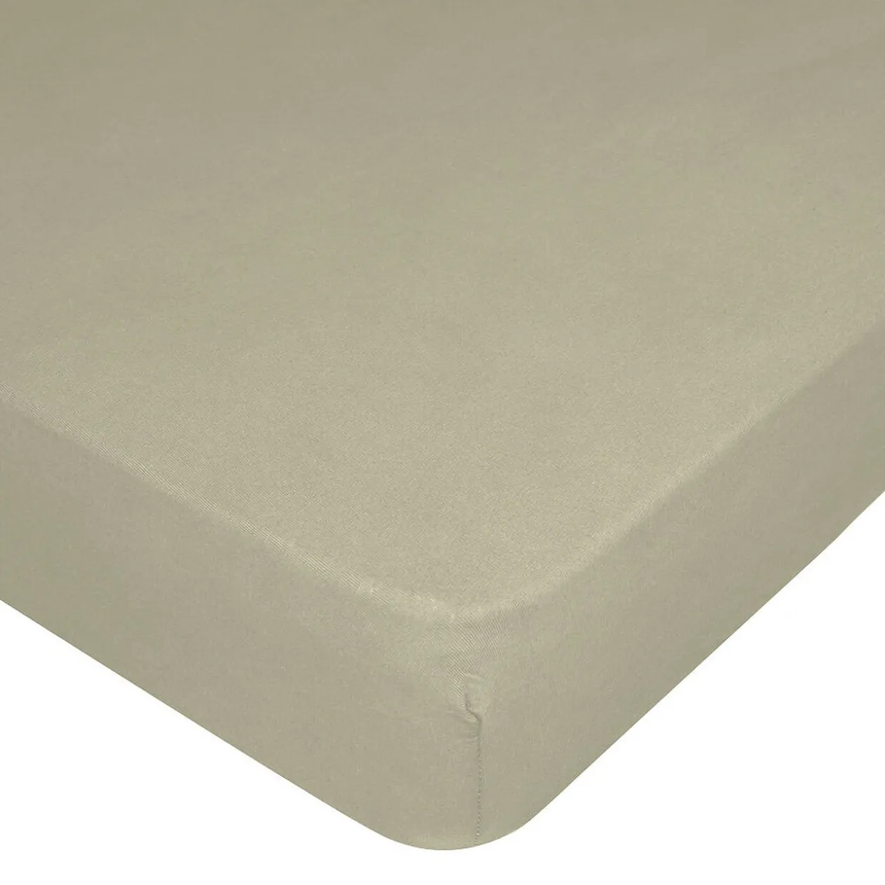 Drap housse jersey 140x190cm 2 personnes - 3 coloris