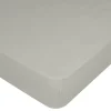 Drap housse spécial matelas gonflable gris 100% jersey 145x190cm