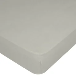 Drap housse spécial matelas gonflable gris 100% jersey 145x190cm
