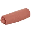 Drap housse uni 2 personnes rose pêche