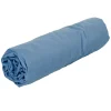 Drap housse uni 1 personne bleu clair