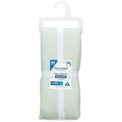 Drap housse uni coloré 2 personnes 140x90 cm