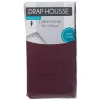 Drap housse violet 90x190 cm