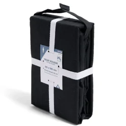 Drap housse 90x190cm 100% coton noir