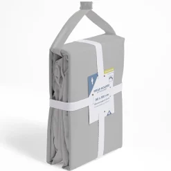 Drap housse 90x190cm polycoton blanc