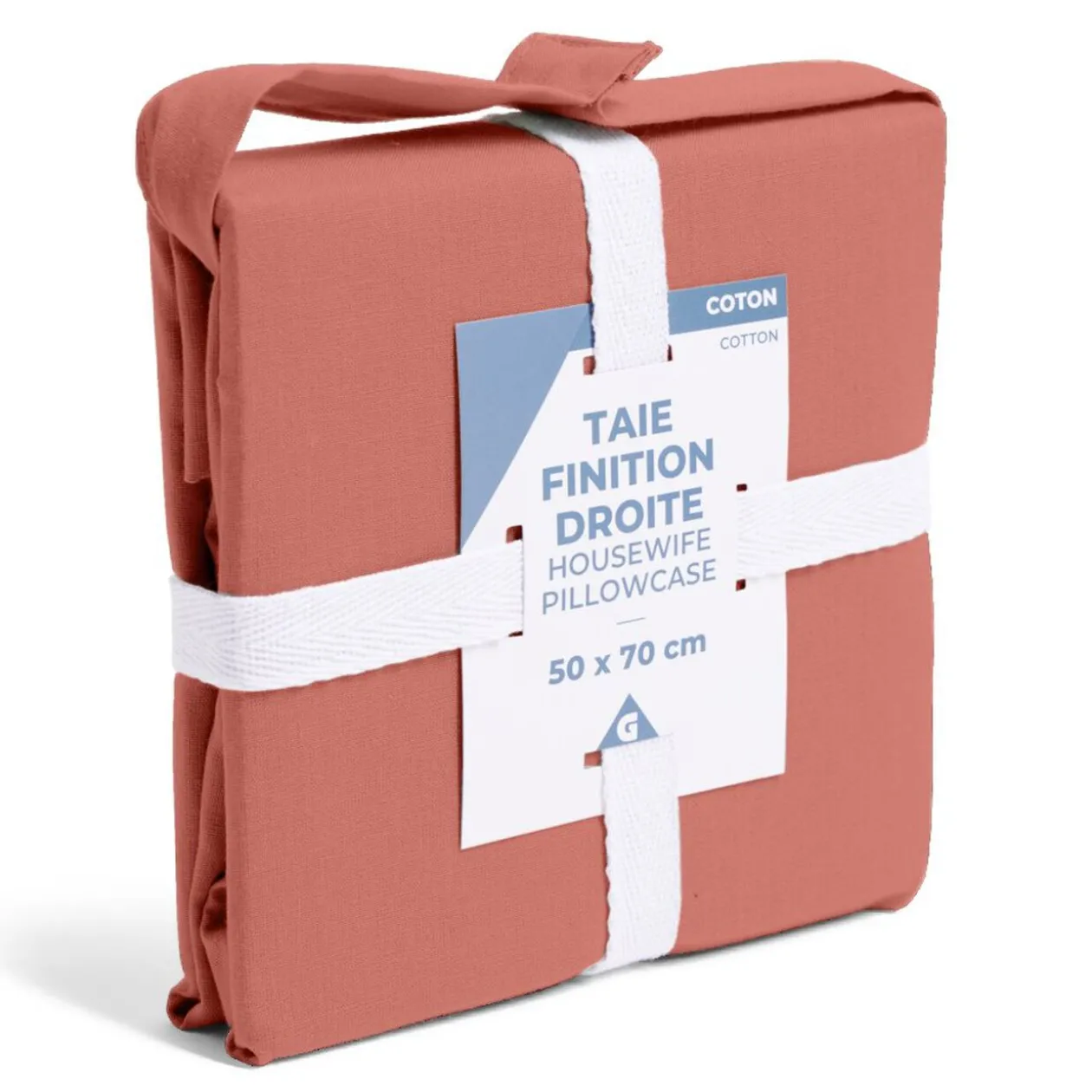 Drap housse 90x190cm polycoton beige