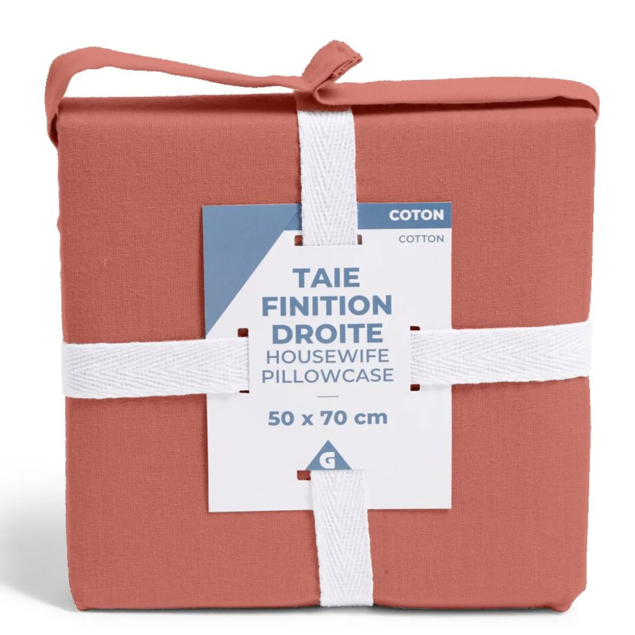 Drap housse 90x190cm polycoton beige