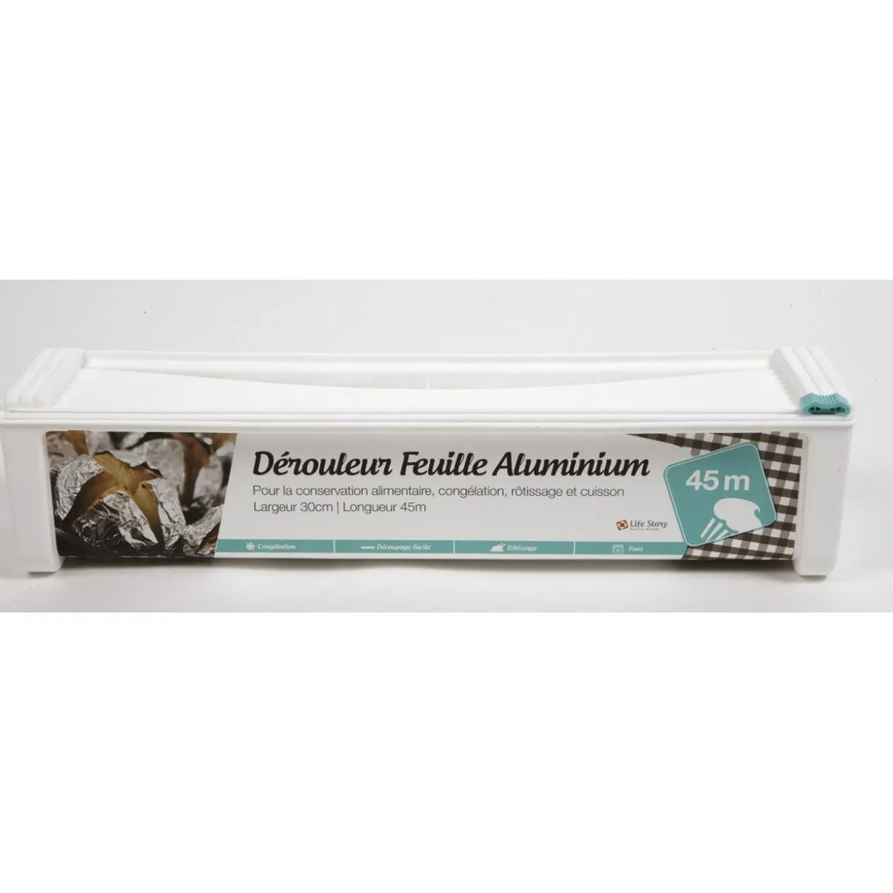 Dérouleur feuille aluminium 45m