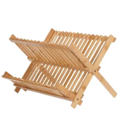 Egouttoir à vaisselle en bois