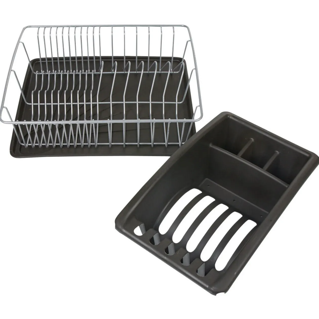 Egouttoir à vaisselle gris Aquanet plus