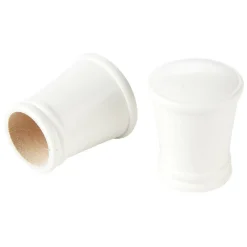 Embout pour tringle à rideaux en bois x 2