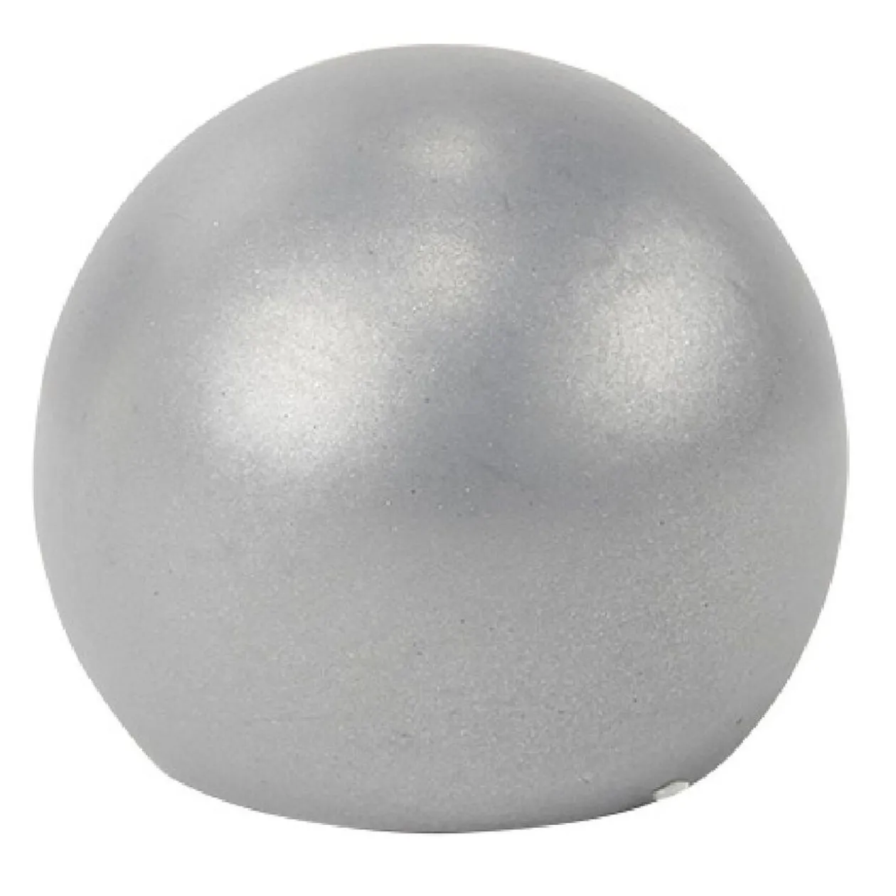 Embout tringle à rideau Ø16 mm métal forme boule gris mat x2