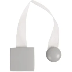 Embrasse aimantée carrée résine noir