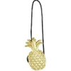 Embrasse aimantée forme ananas doré