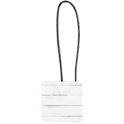 Embrasse aimantée forme carrée ivoire