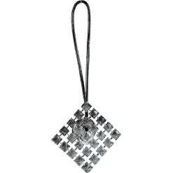 Embrasse métal argenté