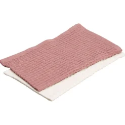 Essuie-main lavable en coton x2