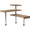 Etagère d angle modulable inspiration cuisine bambou