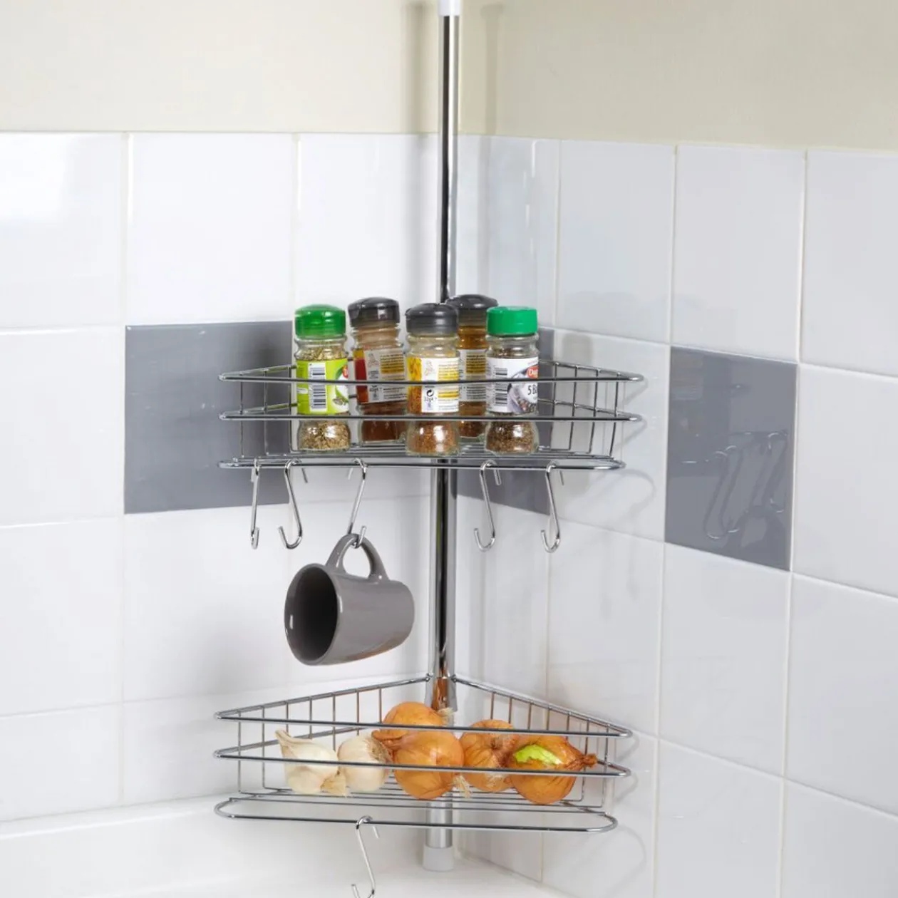 Etagère de cuisine d angle