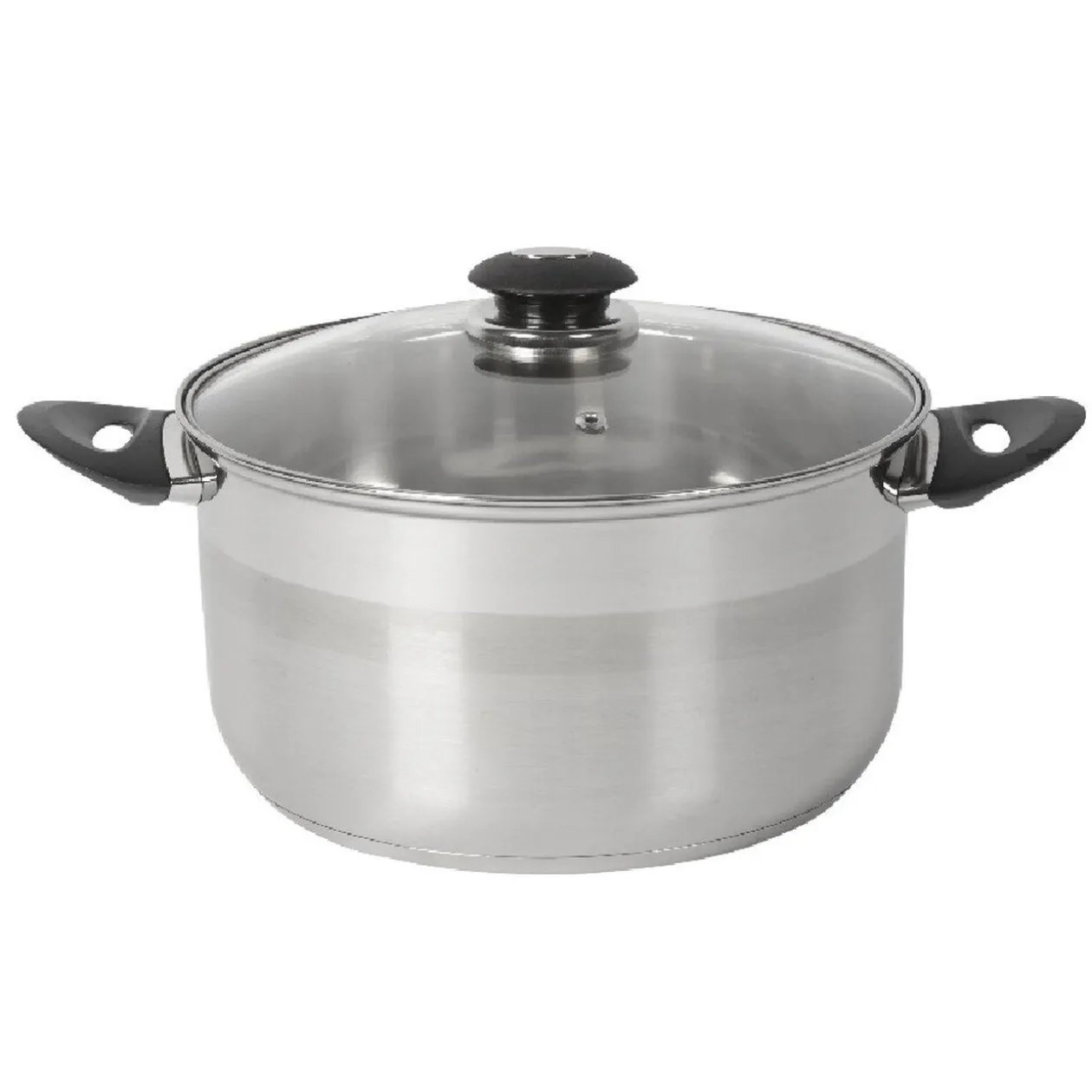 Faitout inox et verre