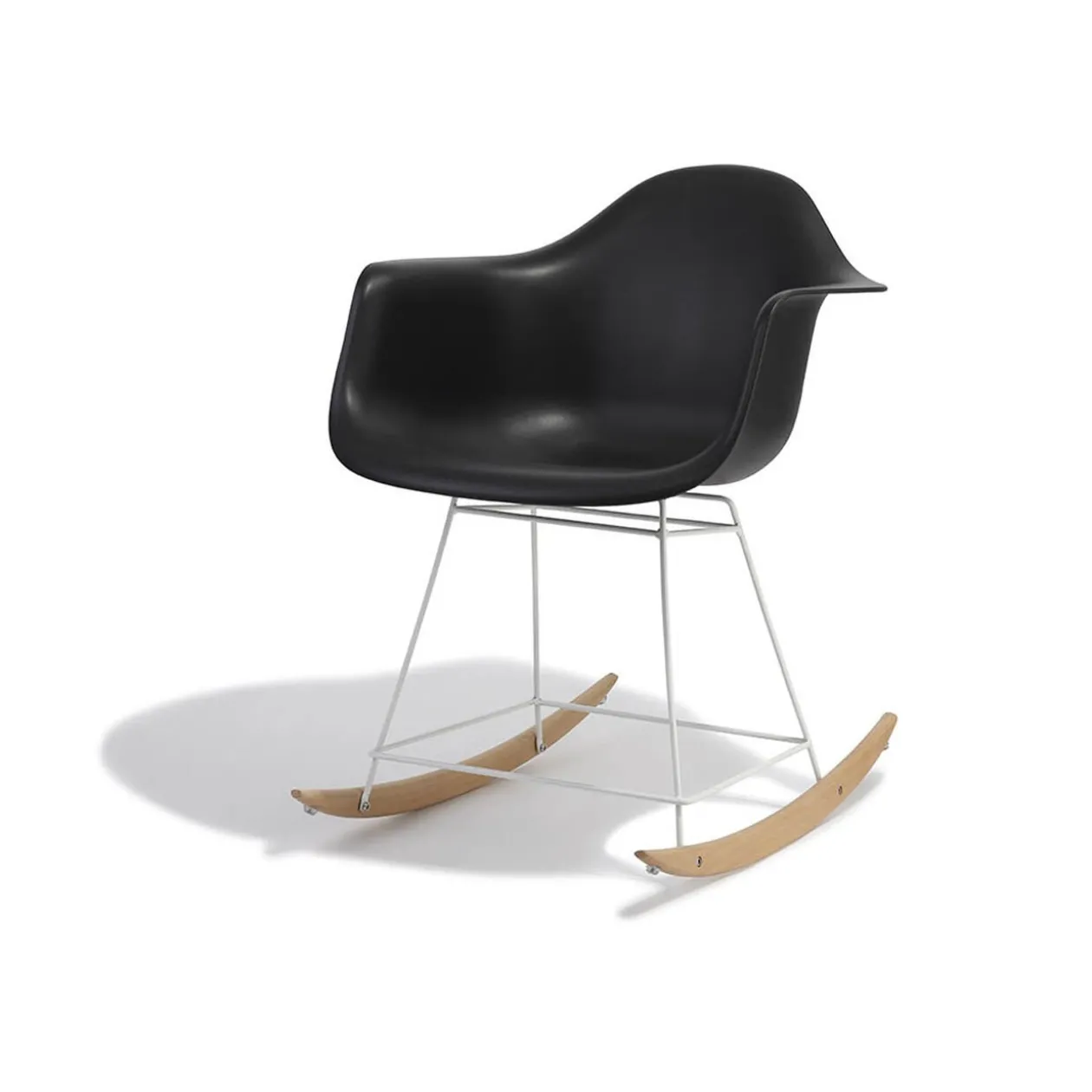 Fauteuil à bascule Anders noir