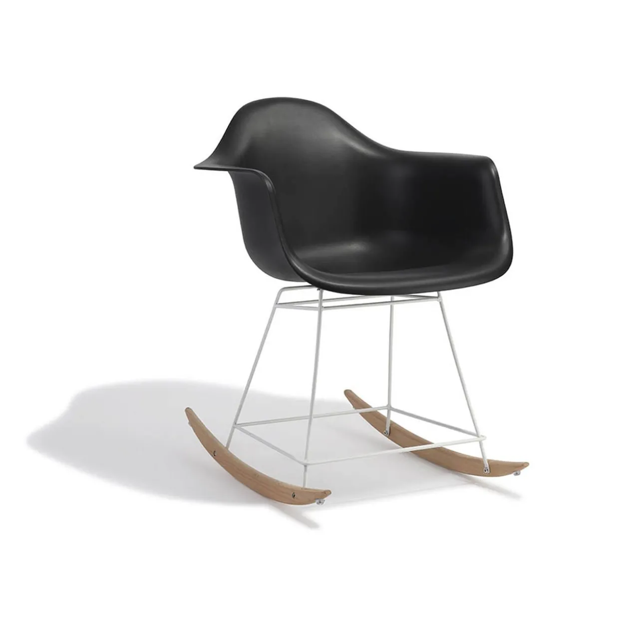 Fauteuil à bascule Anders noir