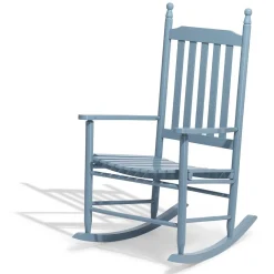 Fauteuil à bascule bleu orage Helen