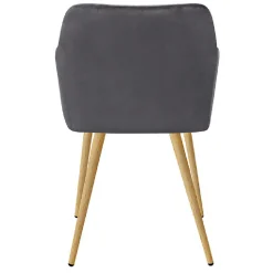 Fauteuil Betty gris foncé