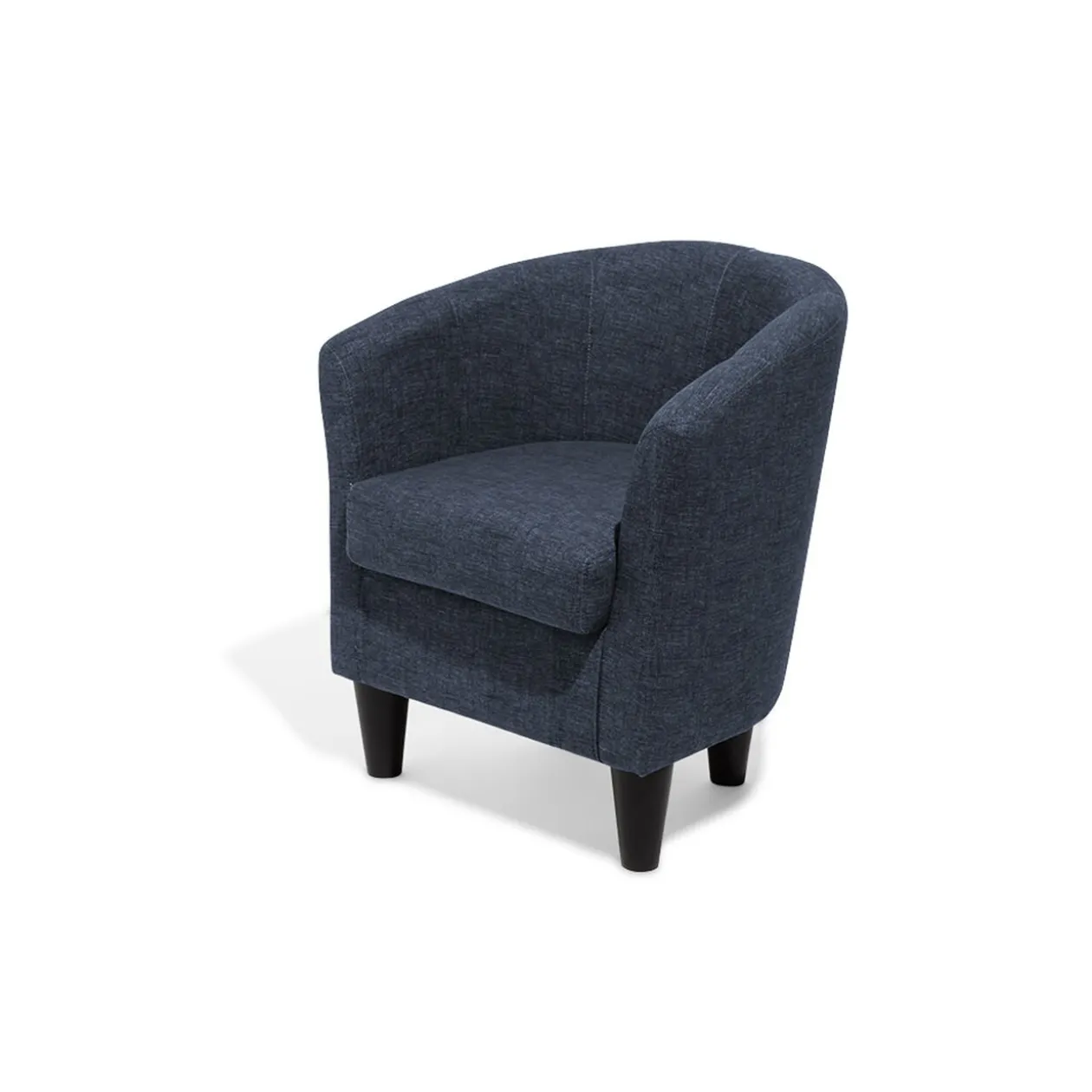 Fauteuil bleu nuit Harry