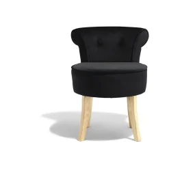 Fauteuil Elisa noir