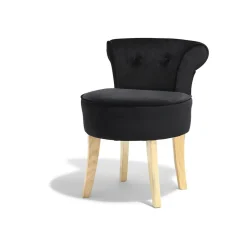 Fauteuil Elisa noir