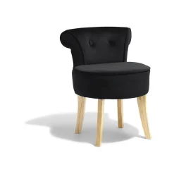 Fauteuil Elisa noir