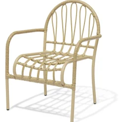 Fauteuil enfant vintage naturel - L42xP40,5xH55 cm