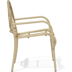 Fauteuil enfant vintage naturel - L42xP40,5xH55 cm