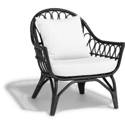 Fauteuil Inaya noir