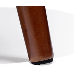 Fauteuil Joseph effet velours vert - L73xP66xH78 cm