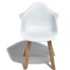 Fauteuil Kiddoz blanc x 2