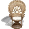 Fauteuil naturel Inaya