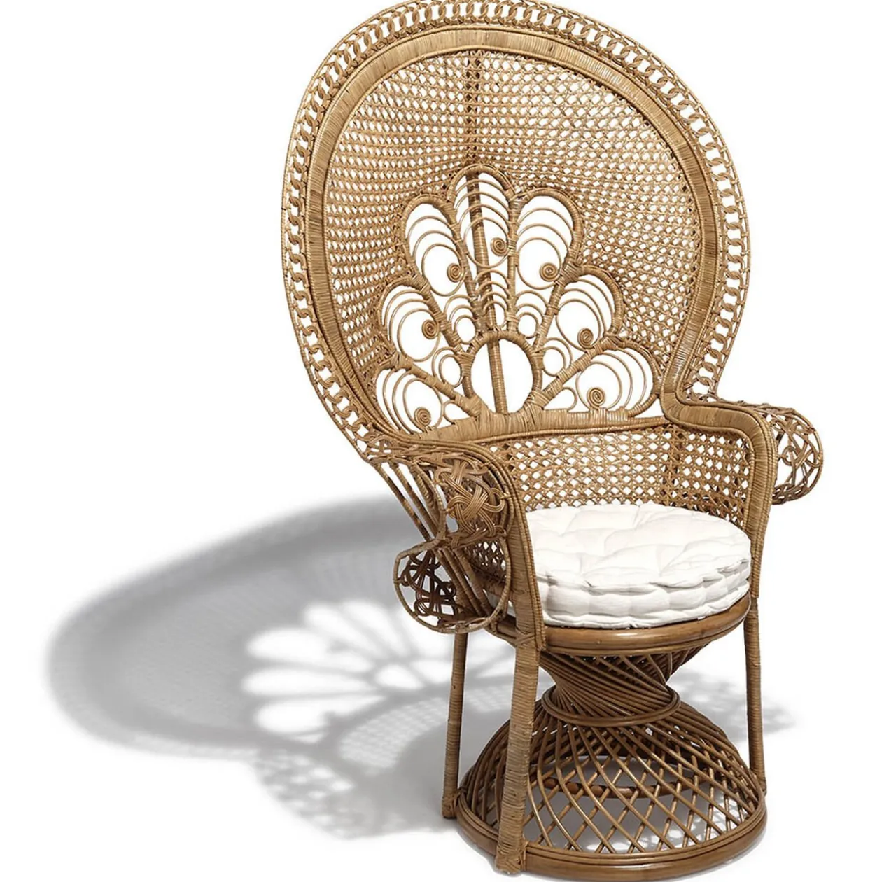 Fauteuil naturel Inaya