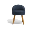 Fauteuil Nina bleu marine