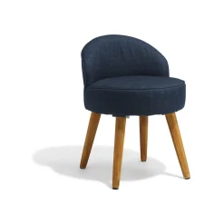 Fauteuil Nina bleu marine