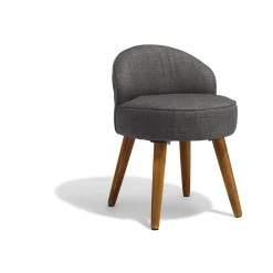 Fauteuil Nina gris anthracite